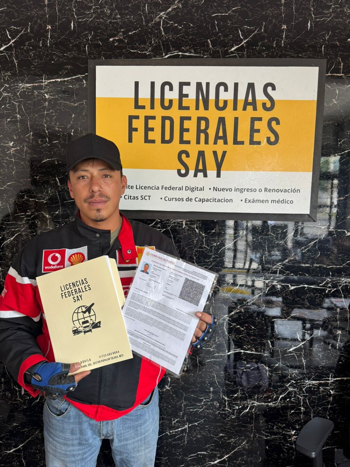 Operador con documentación