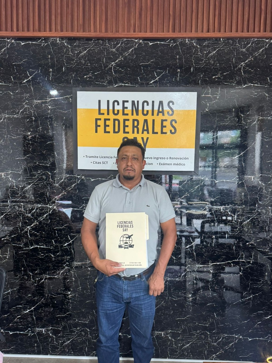 Operador atendido por Licencias Federales SAY