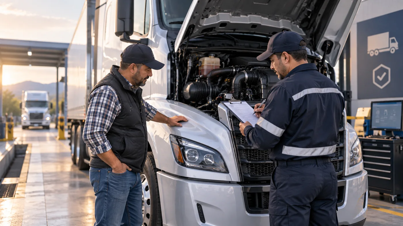 Trailer en carretera relacionado con verificación físico-mecánica